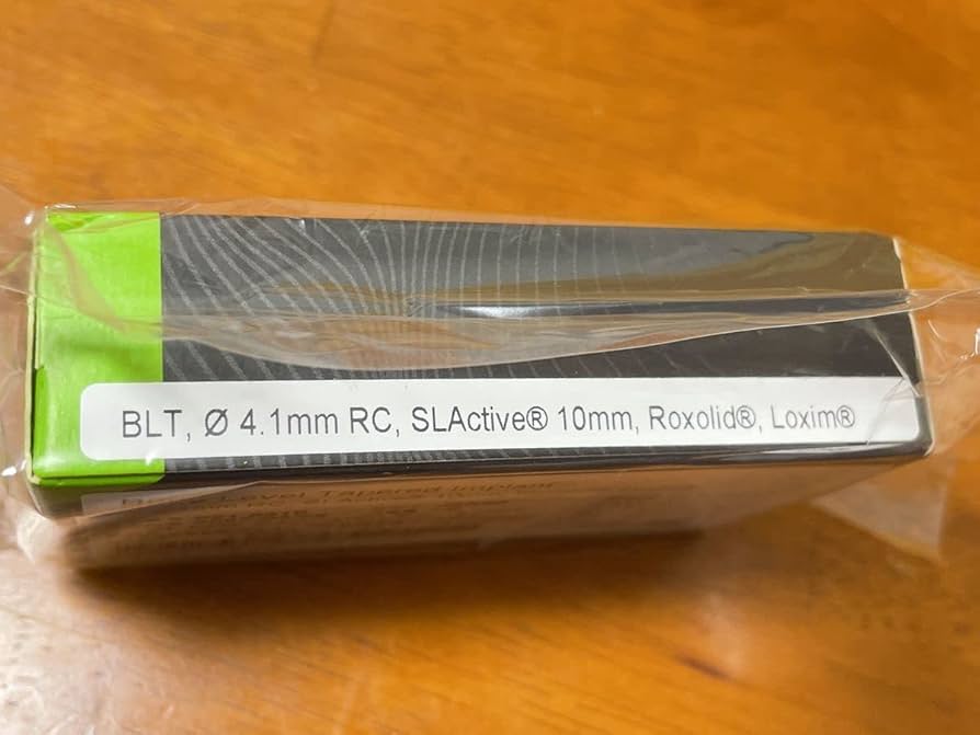 Amazon.co.jp: straumann BLTインプラント 4.1mm RC SLActive10mm